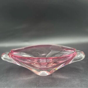 Vintage MCM Art Glass Ashtray‎